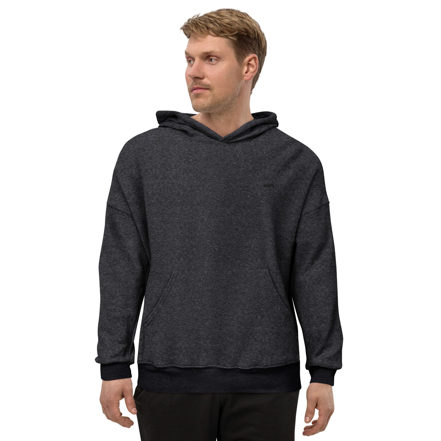 Soleyl Plain - All colors Unisex sueded fleece hoodie