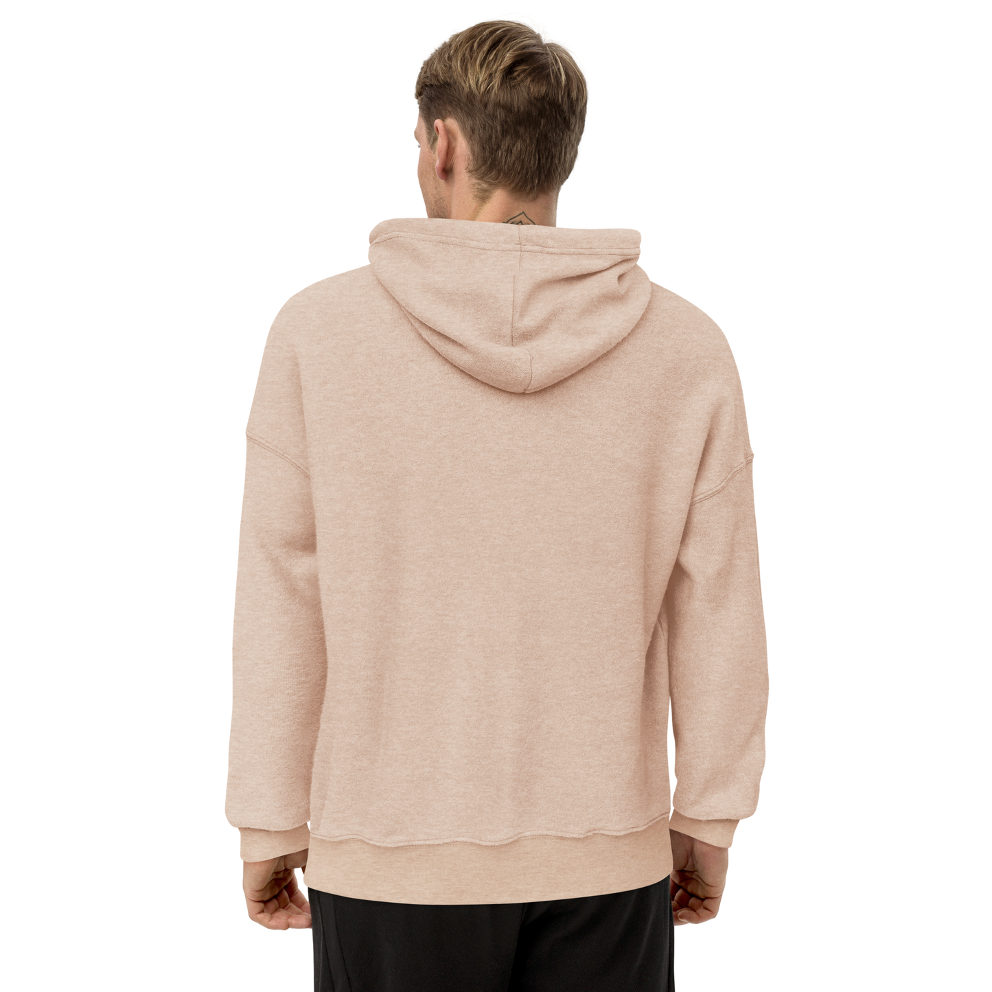 Soleyl Plain - Unisex sueded fleece hoodie