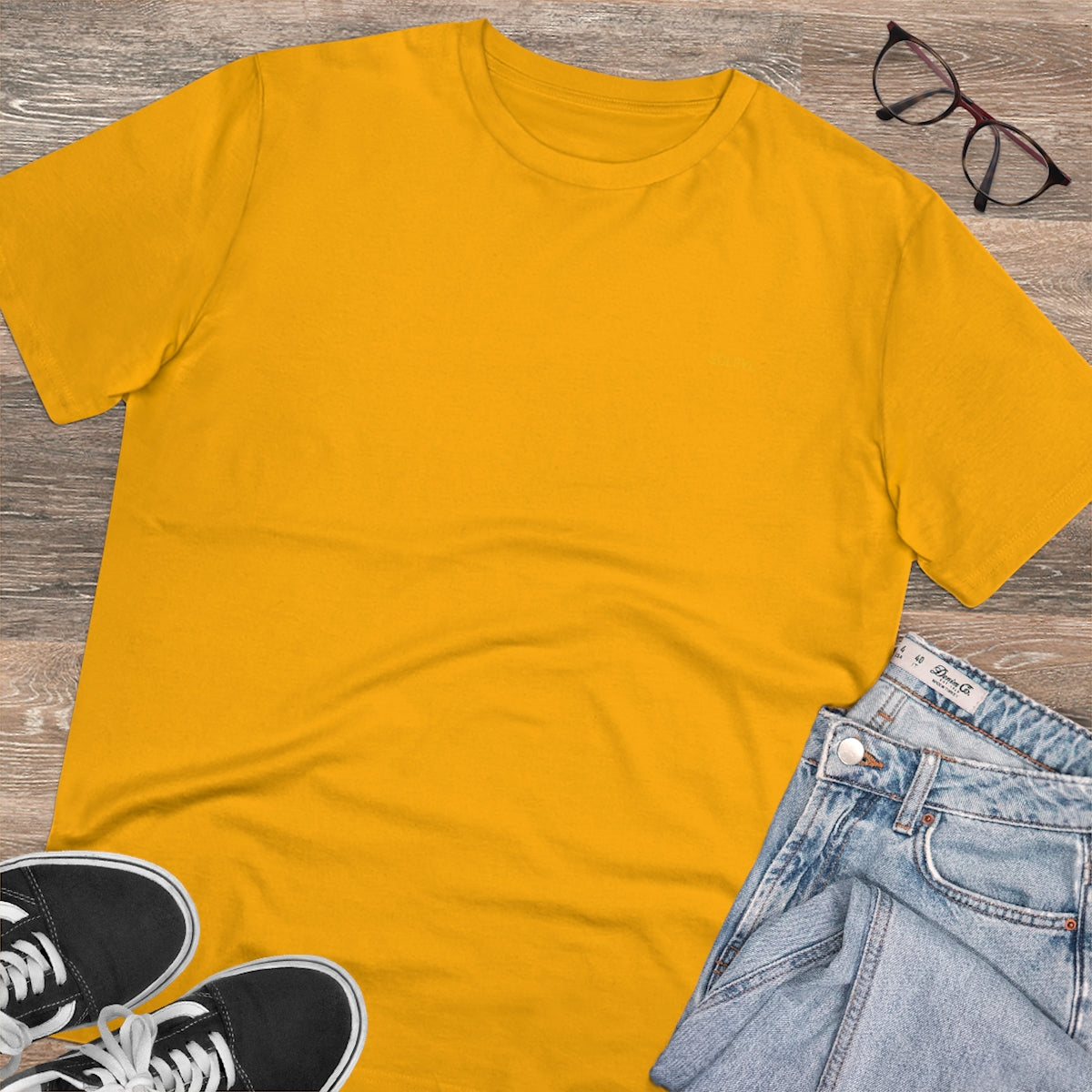 Orange Plain - Organic T-shirt - Unisex